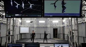 Sensors and cameras at work on motion capturing