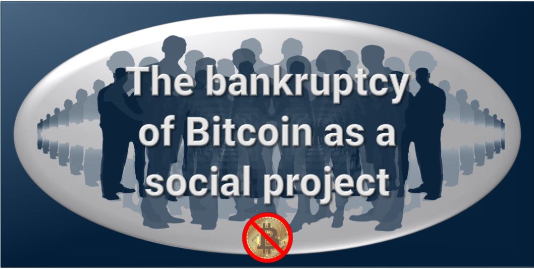 The bankruptcy of Bitcoin as a social project P.T. Emas Cemerlang Bersama