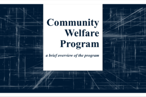 CWP a brief overview of the program